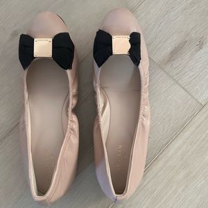 Cole Haan ballet flats with bow 7.5